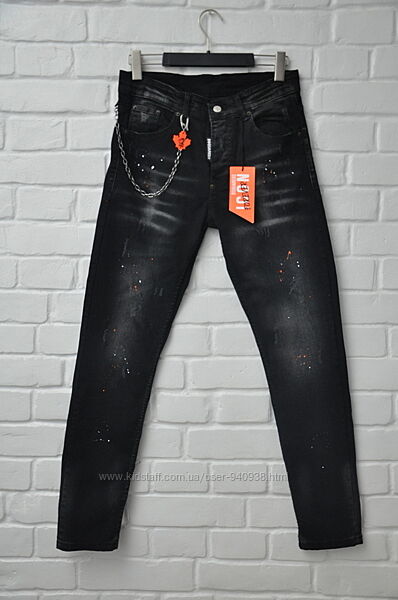 DSQUARED. ICON. Италия. Оригинал. Стильные мужские джинсы. Размер 46