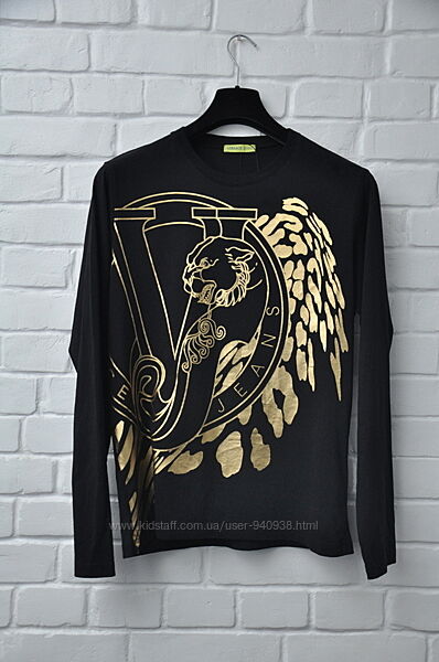 VERSACE JEANS. Оригинал. Лонгслив футболка с длинным рукавом. на L / XL.
