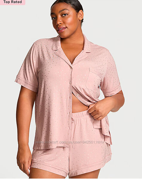 Пижама піжама модальна сорочка і шортики Victorias Secret, оригінал