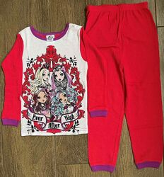 Фланелевые хлопковые пижамки принцессы Дисней Евер Афтер Хай Минни 2-8 лет