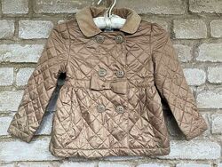 Золотая деми стеганая куртка б/у  в отличном состоянии Old Navy размер 5Т