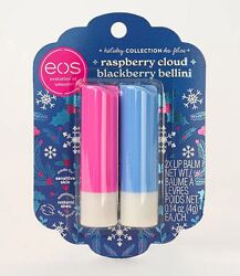 Набор бальзамов для губ EOS ЭОС Raspberry Blackberry Lip Balm 