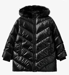 Зимнее пальто куртка на пуху Италия Benetton 11-13 лет