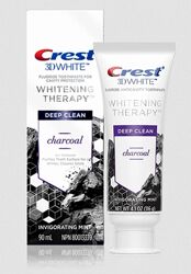 Зубная паста Crest 3D White Whitening Therapy Charcoal Deep Clean 3.5Oz