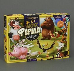Игра настольная Danko Toys Ферма ЛЮКС большая, укр.