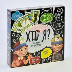 Игра настольная Danko Toys ХТО Я Укр HIM-02-02