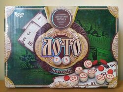 Игра настольная Danko Toys Лото дорожное, деревянные бочонки DTG51U
