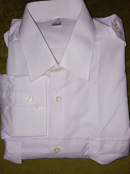 Новая Белоснежная нарядная рубашка р-р L-ХL р.48-50 