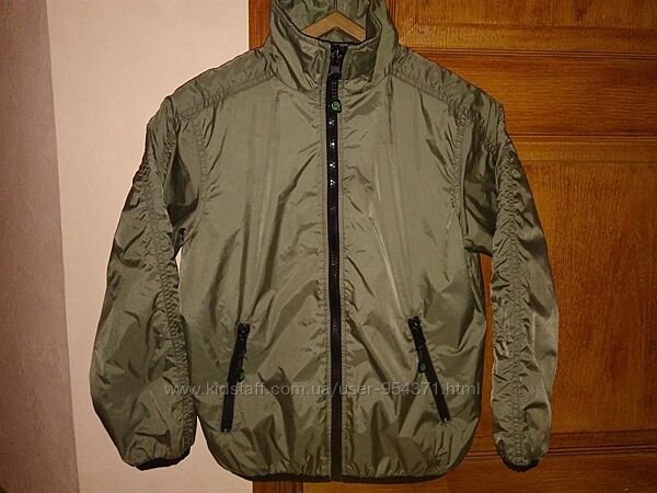 Суперская деми куртка на 10-11лет р.146 Состояние отличное