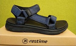 Босоножки сандалии спортивные на липучках мужские RESTIME mml22223 