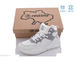 Ботинки кроссовки женские restime pwz21204 р.36-40