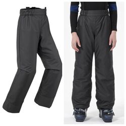р.153-162, Decathlon теплые лыжные термо-штаны полукомбинезон