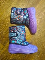 20см сноубутсы теплые ботинки с валенком