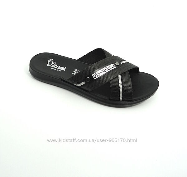 Чоловічі шльопанці сланці Steel 41, 42, 43, 45 розмір