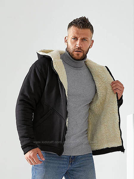 Чоловіча тепла спортивна куртка  різні кольори 48-58 розміри 