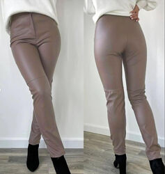 Стильные кожаные брюки Casual