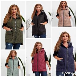 Жилетка. Розміри вiд 48 до 58