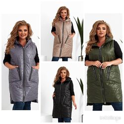 Жилетка жіноча. Розміри від 48 до 58