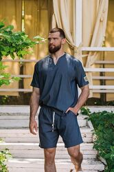 Костюм чоловічий, джинс-котон