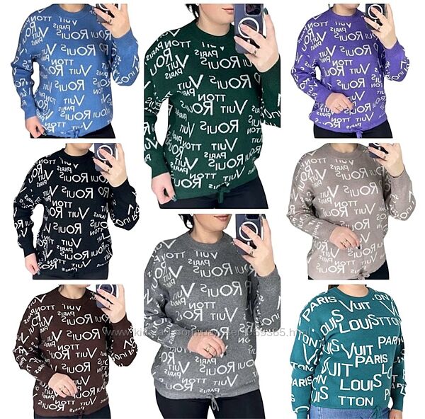 Кашеміровий светр на завязках. Розмір 48-54