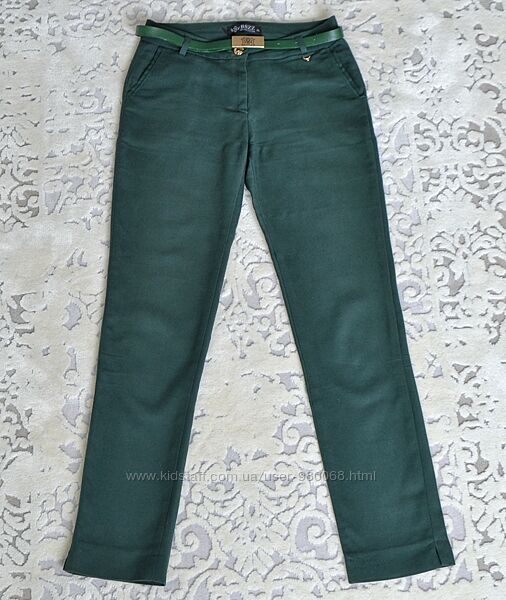 Жіночі брюки, штани зеленого кольору в ідеальному стані 