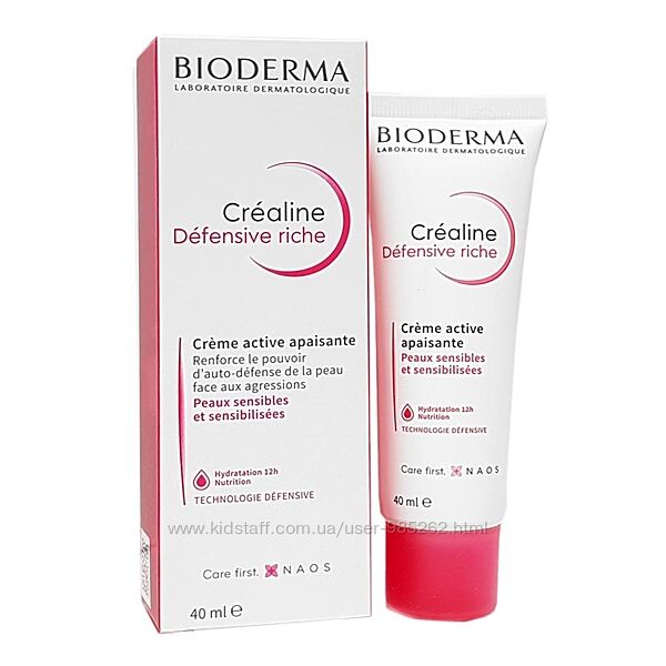 Bioderma Crealine, Sensibio Defensive крем для обличчя