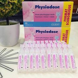GILBERT PHYSIODOSE фізіодози для гігієни носа і очей в наявності 
