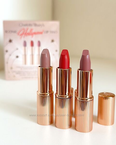 Подарунковий набір помад Charlotte Tilbury Iconic Hollywood