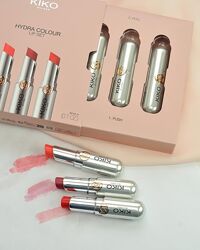 Kiko Milano Hydra подарунковий набір з 3 кольорових бальзамів для губ