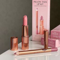 Набір для губ Charlotte Tilbury Mini Pillow Talk Lipstick Liner Set та Fair