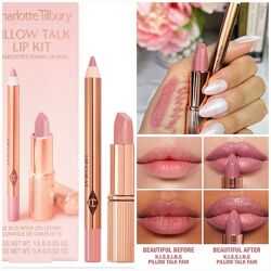 Набір для губ Charlotte Tilbury Mini Pillow Talk Lipstick Liner Set та Fair