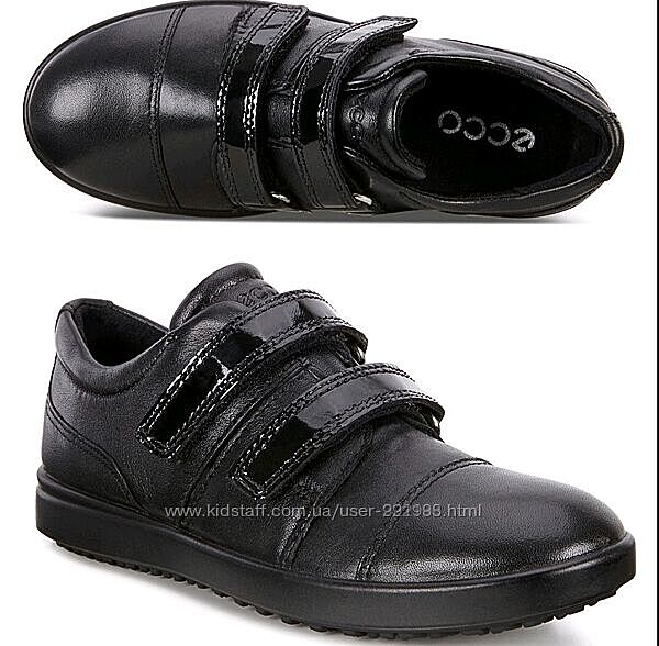 Напівчеревики туфлі кросівки Ecco 30 p 18,5-19 см шкіряні нові