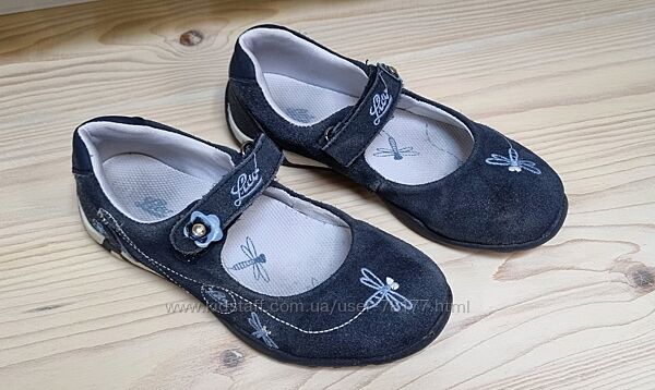 Замшеві туфлі-кеди Lico, 21 см стелька