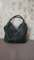 Сумка з мясистої натуральної шкіри  італійського виробника Genuine Leather