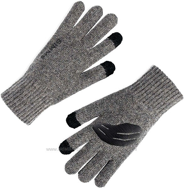 Мужские перчатки Simms Wool Full Finger Glove