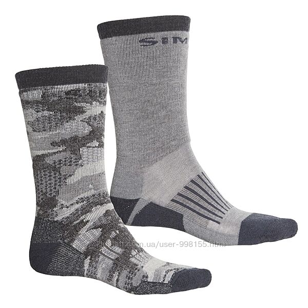 Чоловічі шкарпетки Simms Merino Midweight Hiker Sock 2 пари