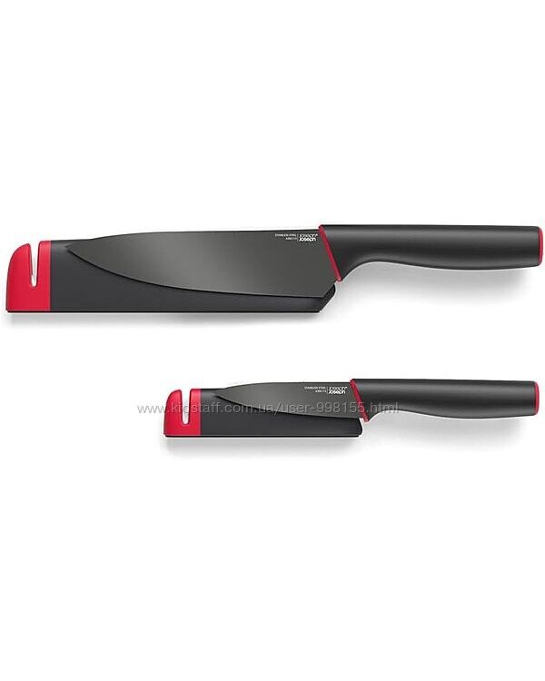 Ножі Joseph Joseph Slice & Sharpen 6 Chef&acutes Knive and 3.5 Paring Knife