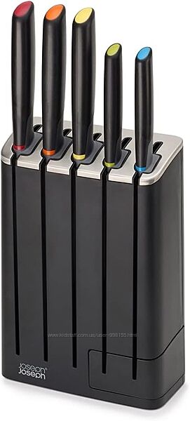 Набір ножів Joseph Joseph Elevate Knives SlimBlock Stainless Steel 7 Piece 