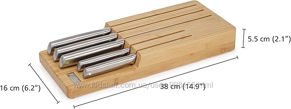 Набір ножів Joseph Joseph Elevate Kitchen Knives 5-piece Japanesse Stainles