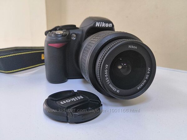 Зеркальный фотоаппарат Nikon D3100 Kit - 14,2 Мп - CMOS - Full HD - Идеал 