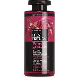 Шампунь для окрашенных волос с маслом граната Mea Natura Pomegranate  