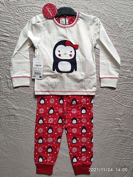 Детская пижама, домашний костюм, возраст 3-4года