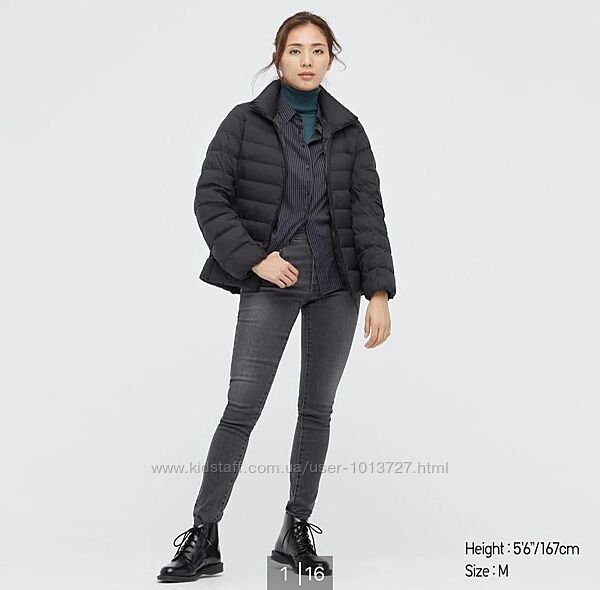 Чудова куртка пуховик, ультралегка uniqlo xs, s, m