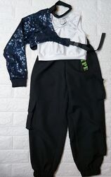 Дитячий танцювальний костюм hip hop джаз-фанк денсхол хіп-хоп jazz 