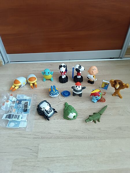 Игрушки с Макдональдса 