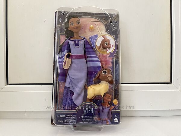 Дефект упаковки Новий набір Аша і друзі м/ф Бажання Wish Дісней, Mattel США