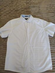 Белая рубашка на парня 15-16 лет, тенниска ostin