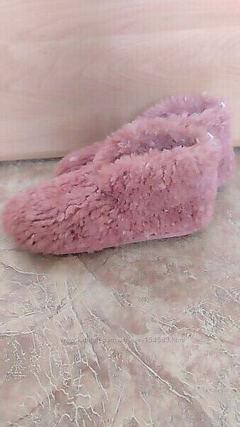 Теплі пухнасті тапкі Next р. L 38-39 