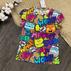 Дитяча футболка котики wow Five Stars