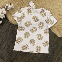 Дитяча футболка з візерунком Versace Five Stars 98р-140р